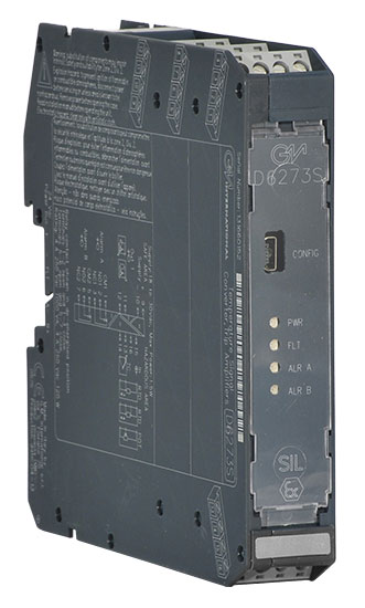 D6273S – SIL2 Temperature Converter & Trip Amplifier