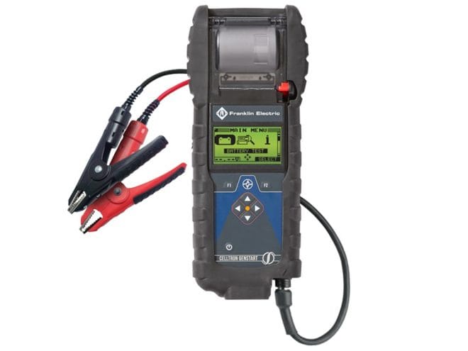 Battery Tester for generator/ fleet starting battery analysis