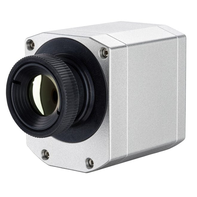 Infrared camera for real time thermographic images in high speed PI400i PI450i