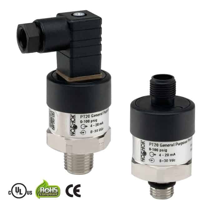 Industrial Pressure Transmitters & Transducers