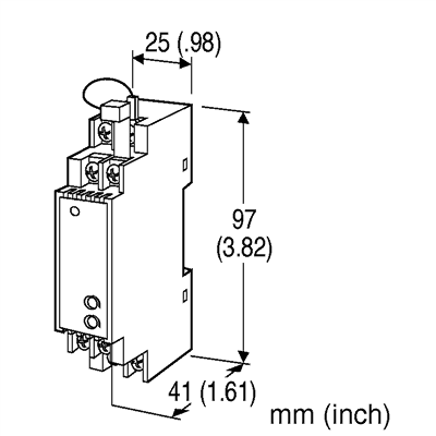 Super-mini Two-wire Terminal Block Signal Conditioners B5-UNIT