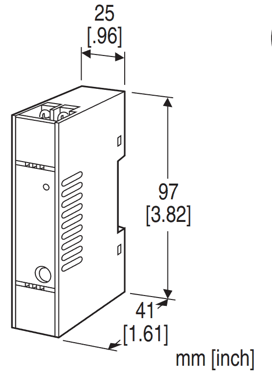 Super-mini Terminal Block Signal Conditioners M5X-UNIT